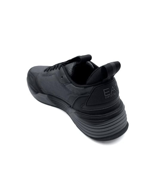 EA7 Blue Logo Casual Sneakers for men