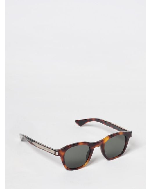 Saint Laurent White Eyewear Sl 880 Rectangular Sunglasses for men