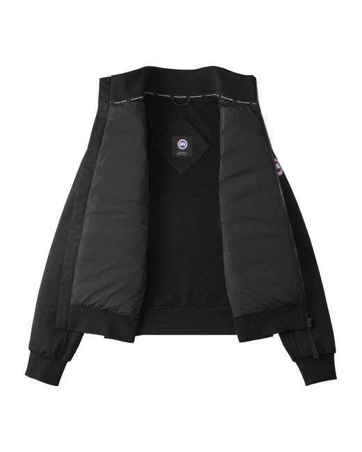 Canada Goose Black Hybridge Huron Full-Zip Jacket for men
