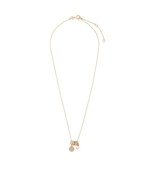 Tory Burch Metallic Goldplated Necklace