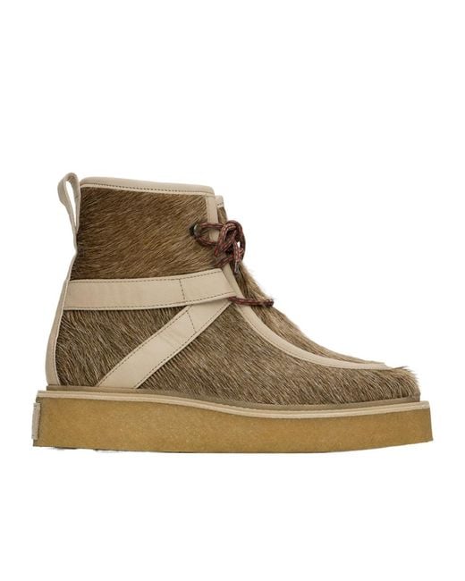 KENZO Brown Yuki Boots for men