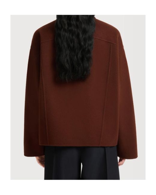 Marni Brown Wool-Cashmere Jacket