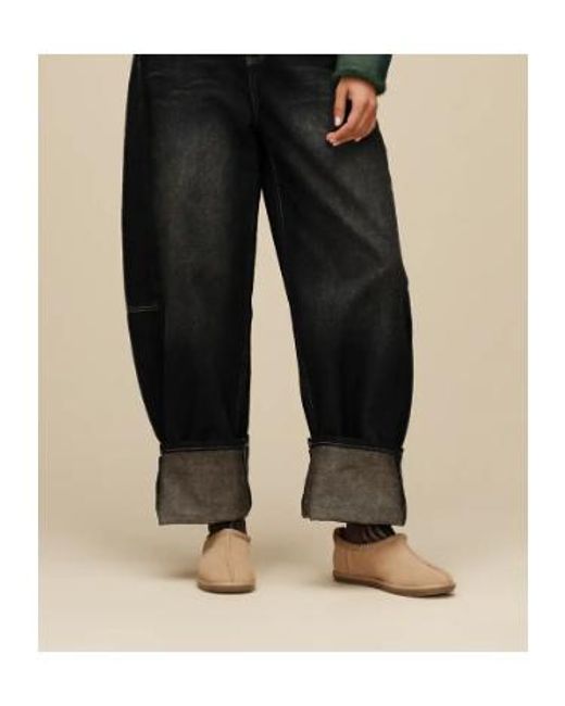 Ugg Brown Tasman Deconstructed Embroidered-Logo Slippers