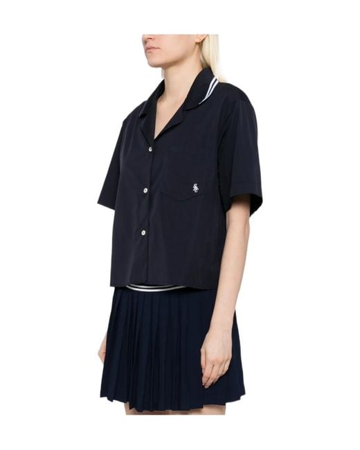 Sporty & Rich Blue Src Cotton Shirt