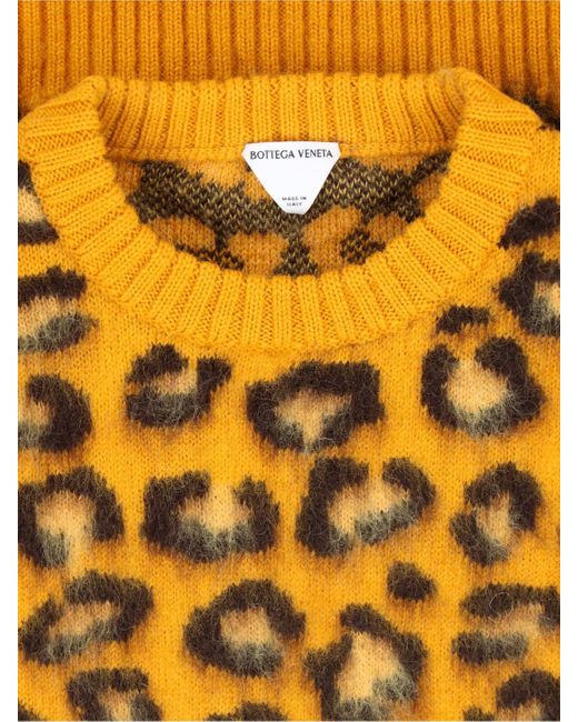 Bottega Veneta Yellow Wool Sweater