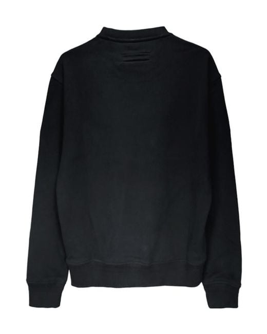Zegna Black Round-Neck Sweater for men