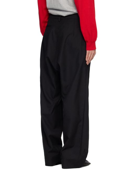 STEFAN COOKE Black Pillar Casual Pants
