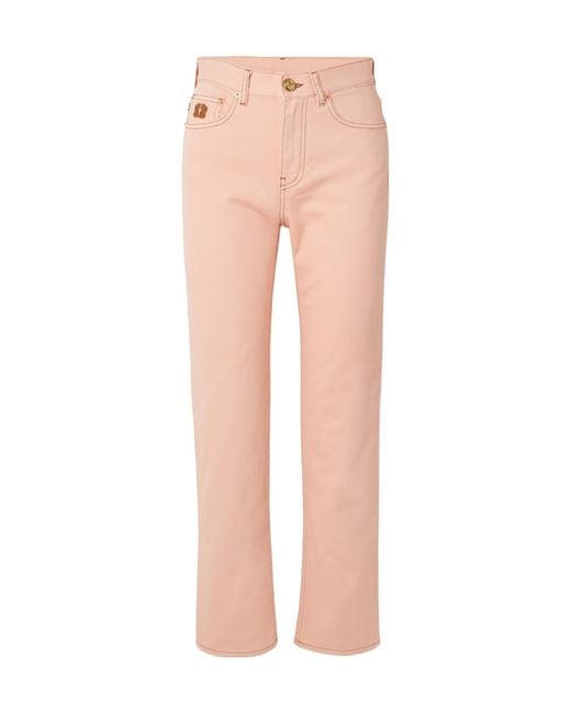 Blazé Milano Pink Clapotis Paso Straight Leg Jeans