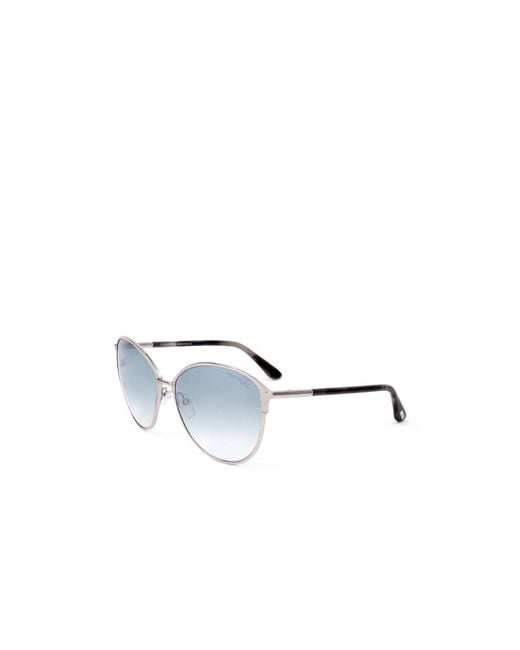 Tom Ford Blue Logo Sunglasses