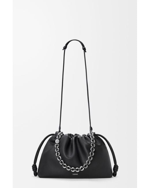 Loewe Black Large Flamenco Purse