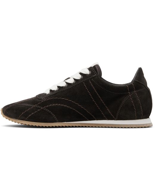 Totême  Black Totême Flex Low-Top Sneakers