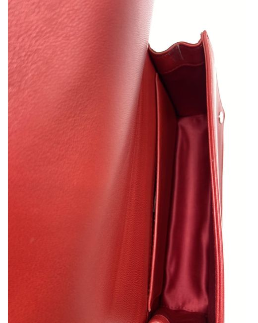 Miu Miu Red Flap Shoulder Bag