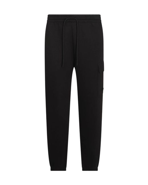 Mackage Black Drawstring Track Pants for men