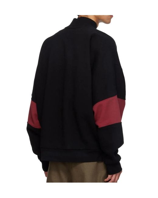 Willy Chavarria Black Casa De Chavarria Crewneck Sweatshirt for men