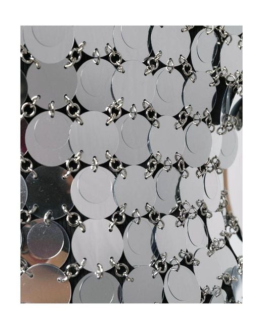 Rabanne Multicolor Round Discs Top