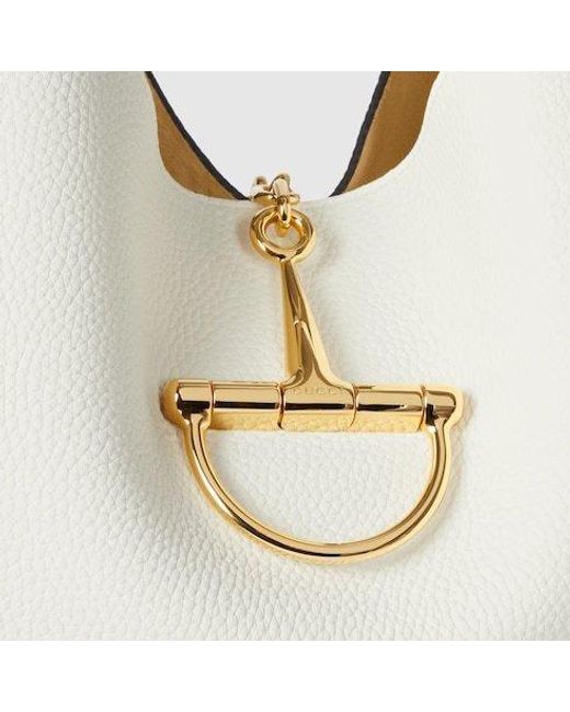 Gucci Natural Softbit Maxi Shoulder Bag