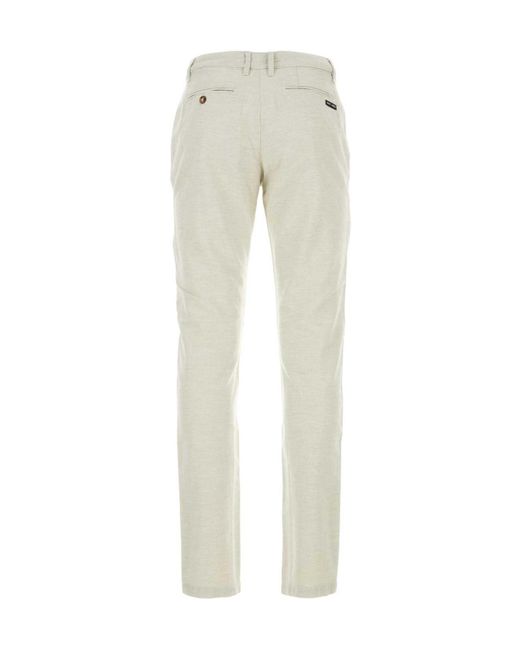 Saint James Natural Straight Leg Trousers for men