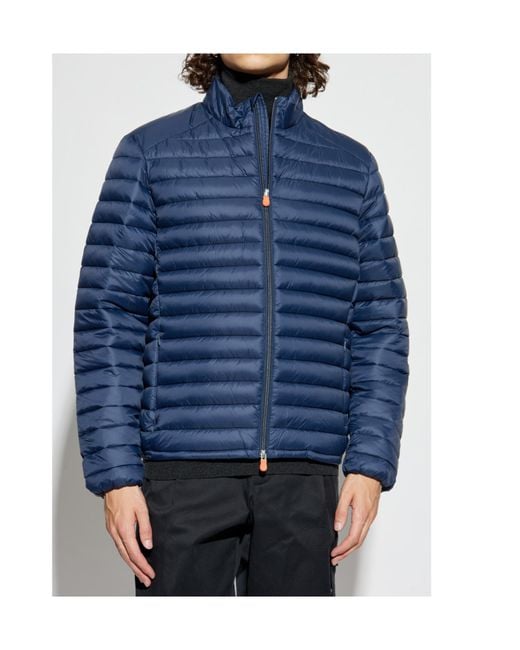 Save The Duck Blue Alexander Insulated Jacket for men