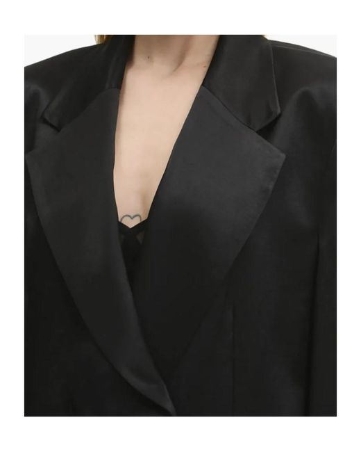 Aniye By Black Notched-Lapels Blazer