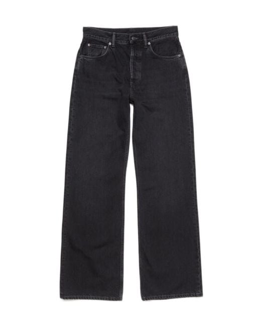 Acne Blue Loose Fit Jeans for men