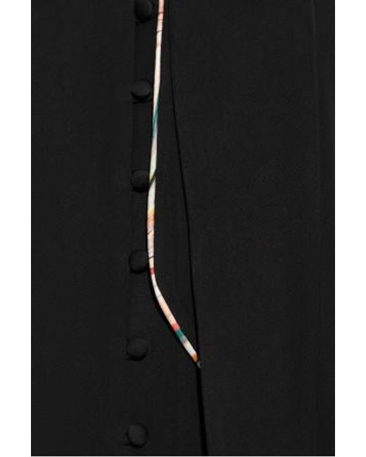 Paul Smith Black Button Top