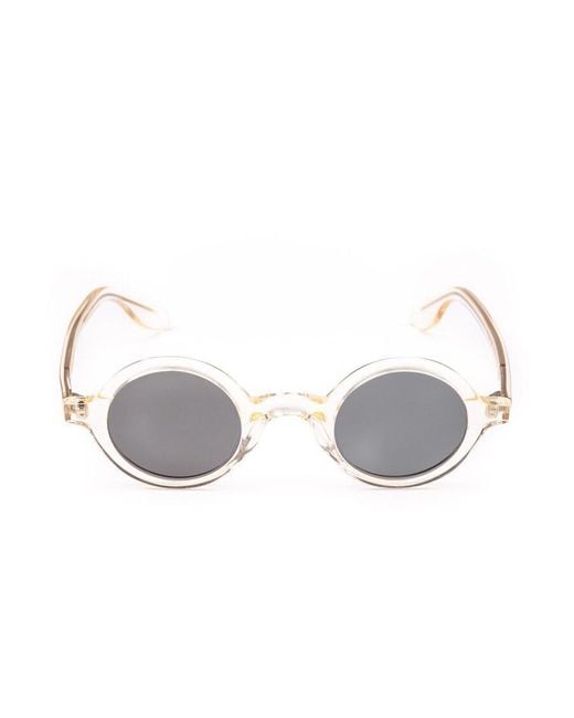 Moscot White Zolman Tinted Sunglasses for men
