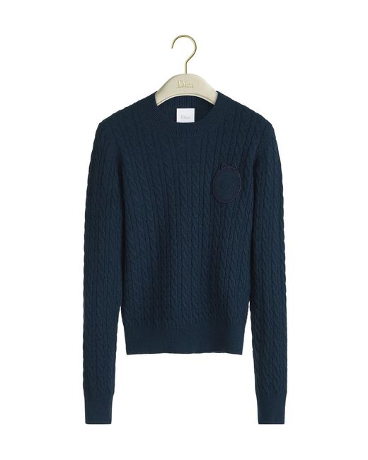 Dior Blue Médaillon Sweater