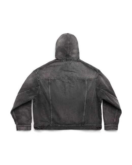 Balenciaga Gray Giacca Pull-Over Da Uomo for men