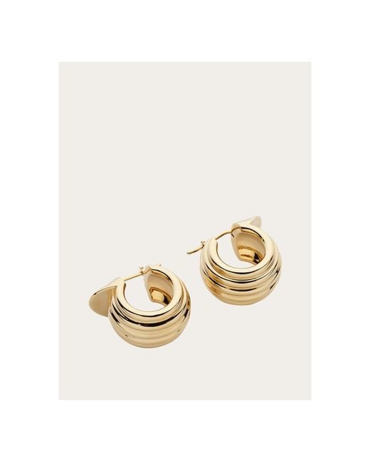 Ferragamo Metallic Ring Ear Nail