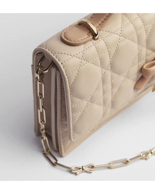Dior Natural Flap Shoulder Bag