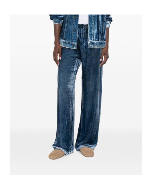 Pierre Louis Mascia Blue Kandox Trousers
