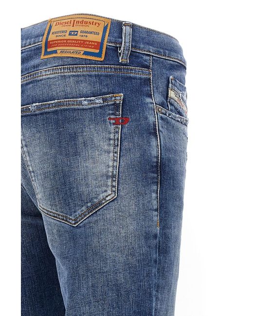 DIESEL Blue 2019 D-Strukt Straight Leg Jeans for men