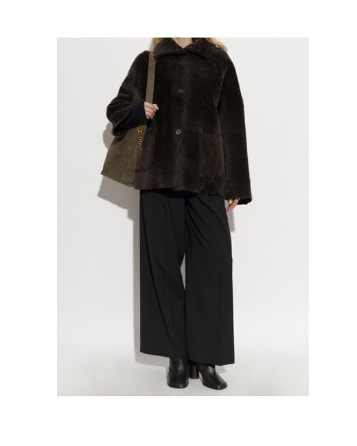 Arma Black Long-Sleeved Coat
