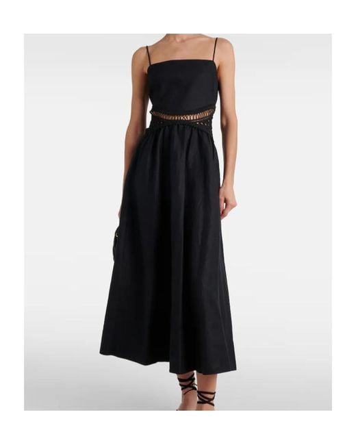 Jonathan Simkhai Blue Suspender Dress