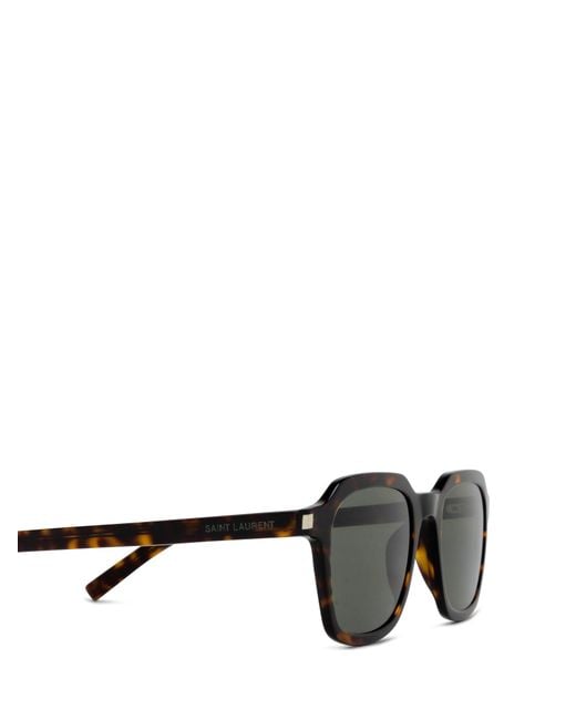 Saint Laurent Multicolor Logo Sunglasses for men