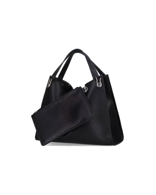 The Row Black Alexia Small Tote