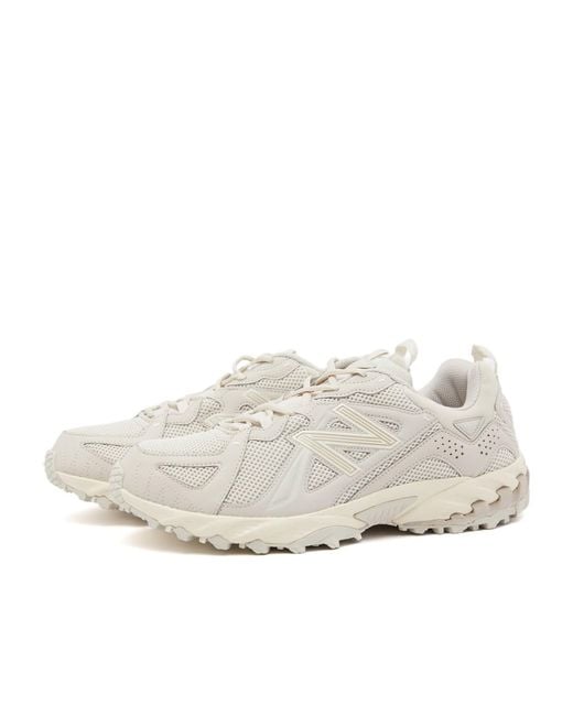 New Balance White Round-Head Sneakers for men