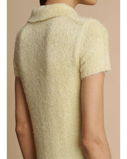 Khaite Yellow The Graciela Dress