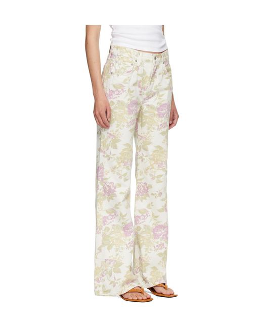 Citizens of Humanity White Off- Kimberly 70's Flare Jeans