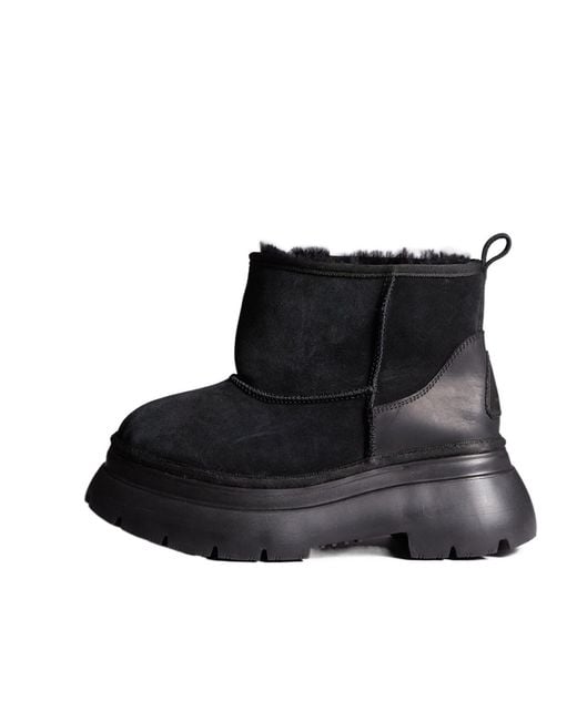 R13 Black Logo-Patch Boots