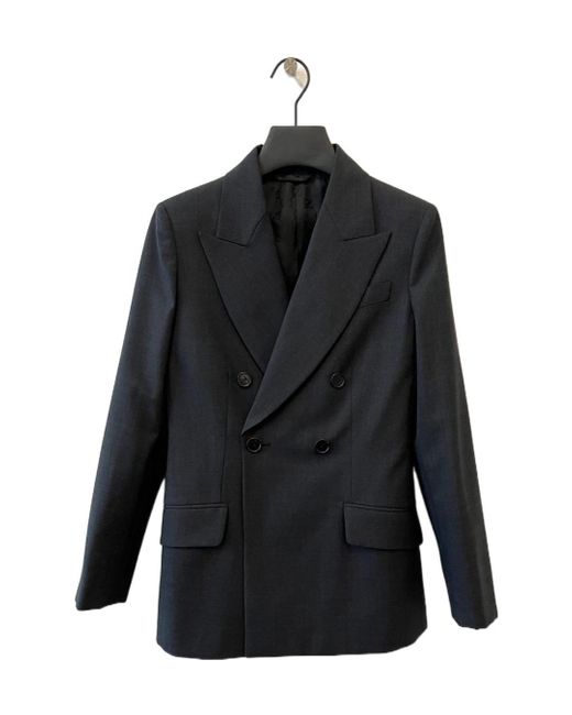 Gucci Black Double Breasted Jacket