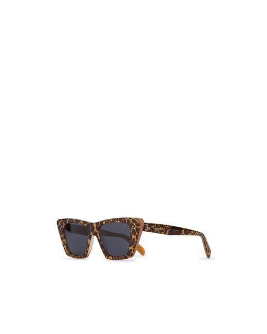 Céline Gray Cat Eye S187 Sunglasses