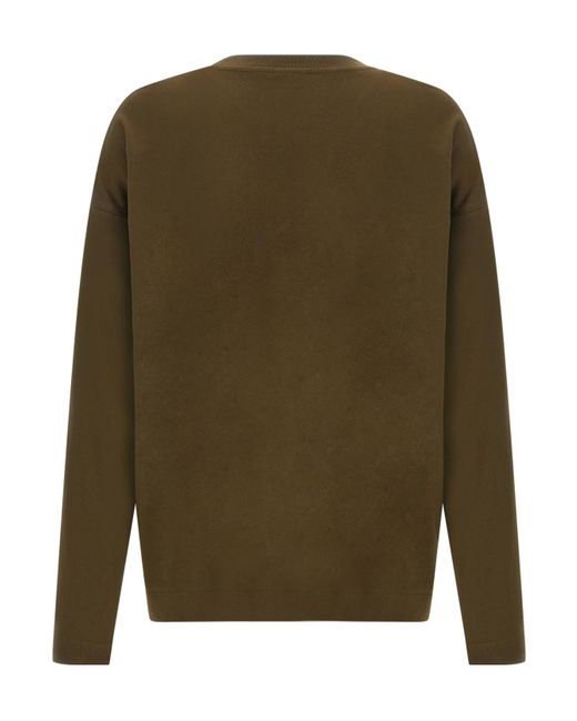 Dries Van Noten Green Hegland Long-Sleeved T-Shirt for men