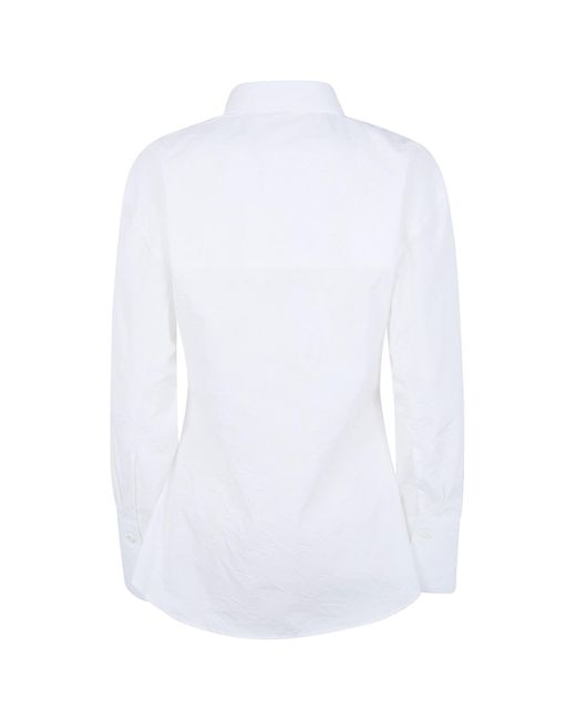 Rohe White Crinkled Shirt