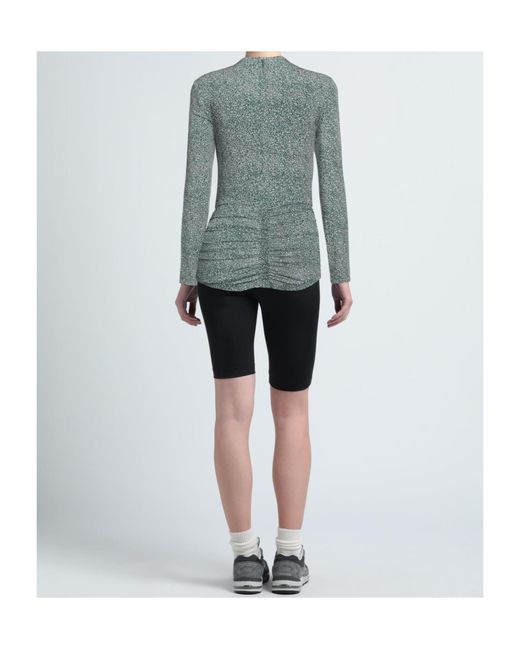 Isabel Marant Blue Printed Long Sleeve Top