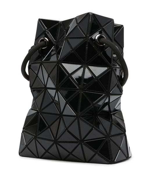 Issey Miyake Black Drawstring Shoulder Bag