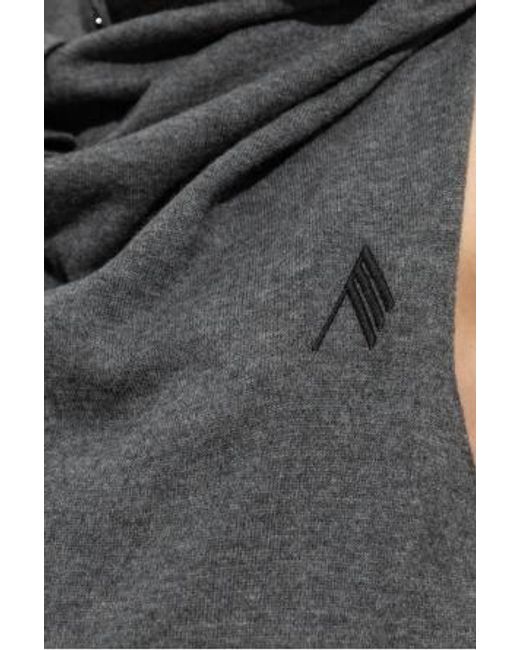 The Attico Gray The Midi Dress