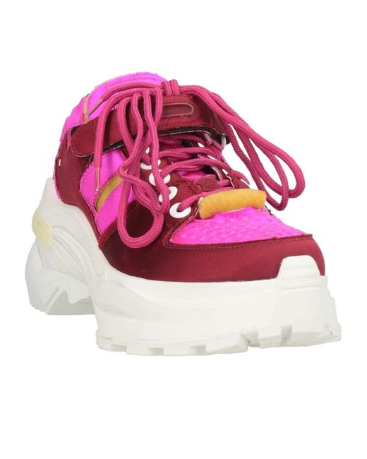 Maison Margiela Pink Thick-Soled Sneakers