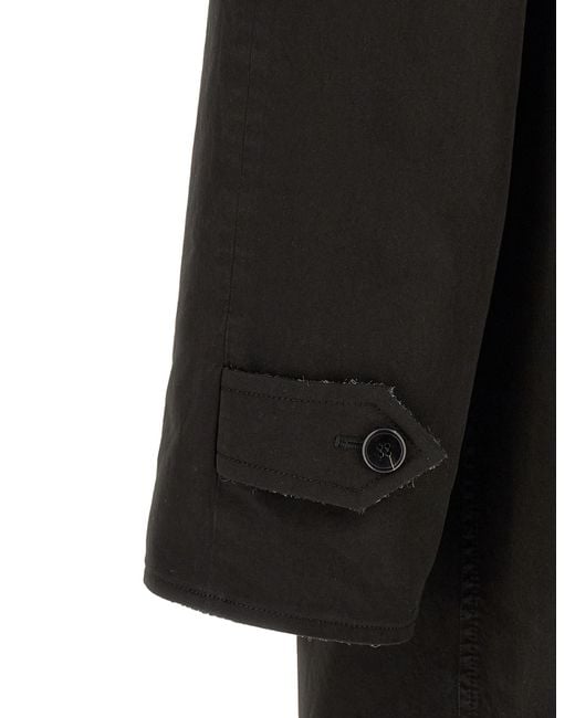 Prada Black Long-Sleeved Coat for men