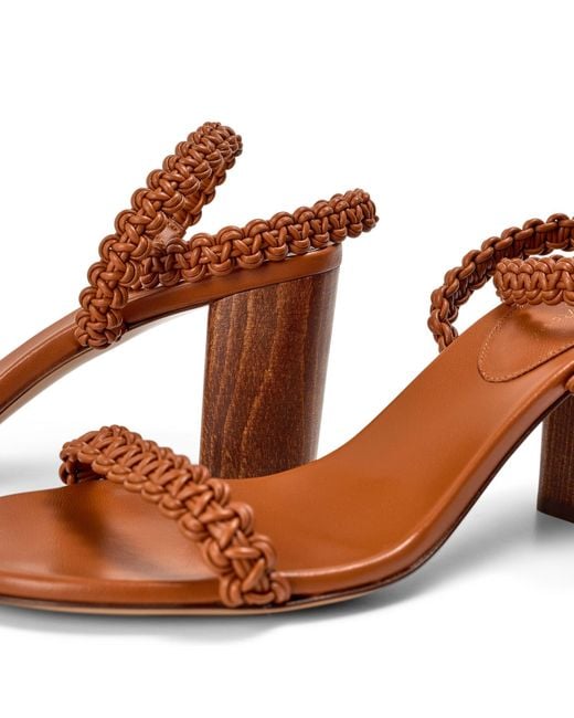 Gianvito Rossi Brown Simple High-Heeled Sandals